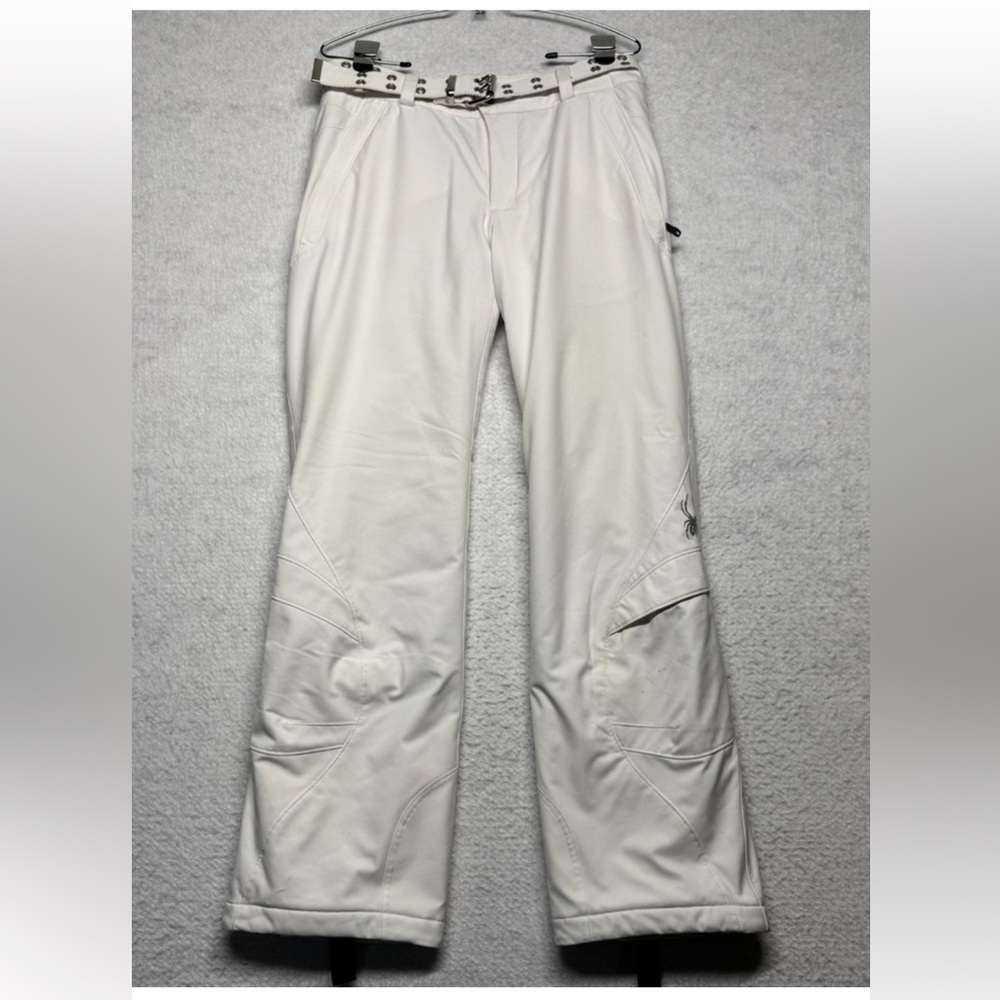 Spyder white womens size 6 snow pants